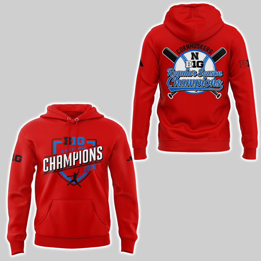 Limited Edition 2026 B10 Softball Champions ⚾ Hoodie-ND05042610