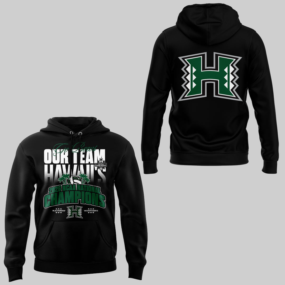 Limited Edition Hawaii Men’s Volleyball National Champions 2026 Hoodie