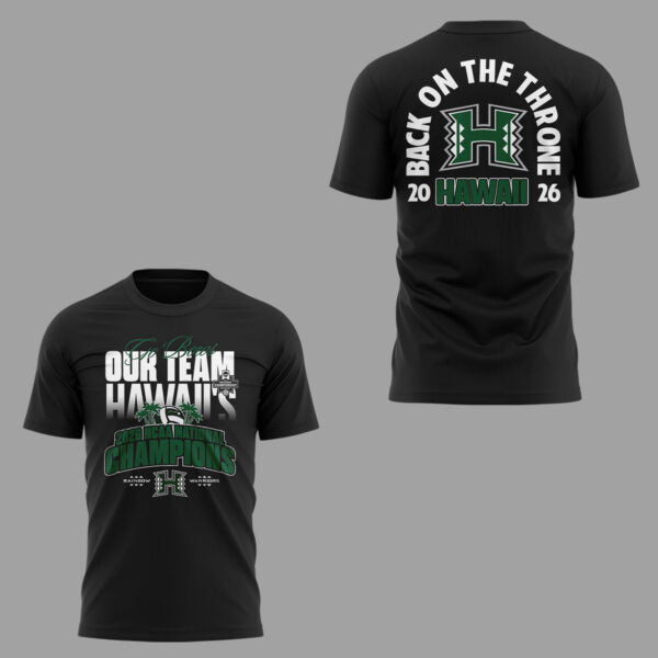 Limited Edition Hawaii Men’s Volleyball National Champions 2026 TShirt