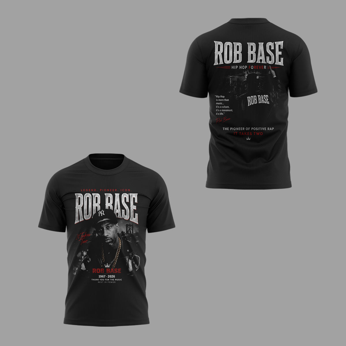 “Remembering R.Base – The Hip Hop Legend”🎤👑 Shirt