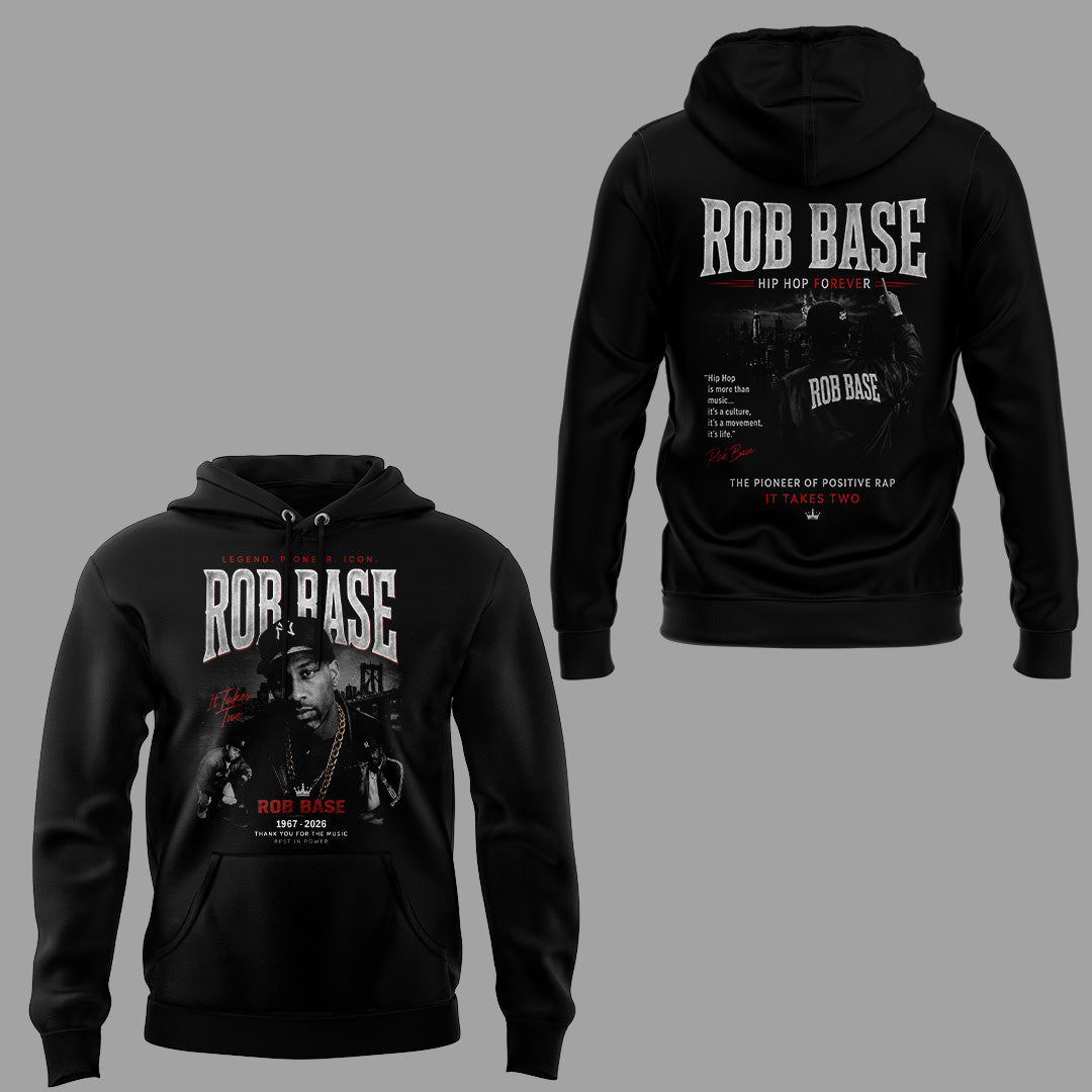 “Remembering R.Base – The Hip Hop Legend”🎤👑 Hoodie