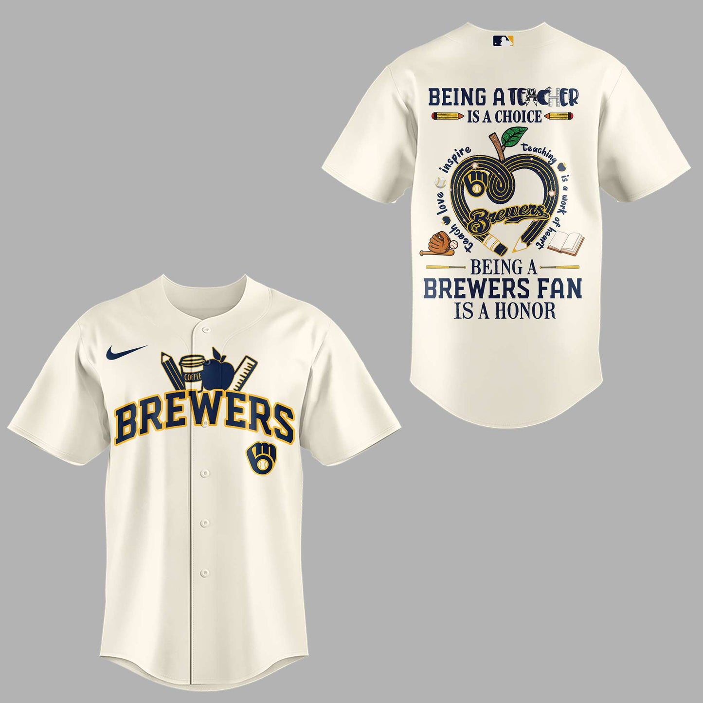 Limited Edition Brewers x Teacher Day Jersey