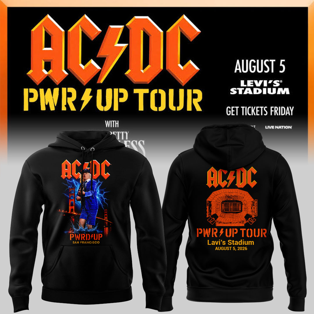 Limited Edition Power Up Tour 2026 At Levi’s Stadium,CA Hoodie