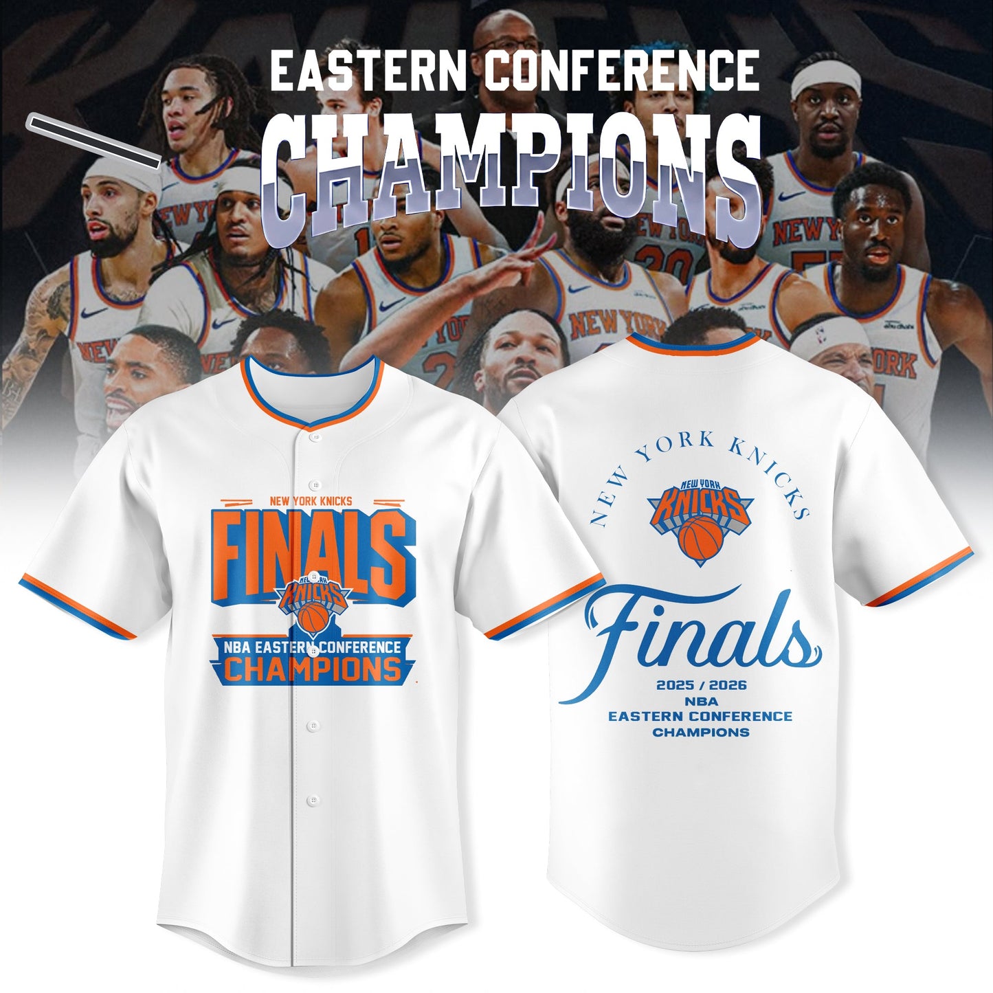 New York Knicks Eastern Conference Champions Jersey