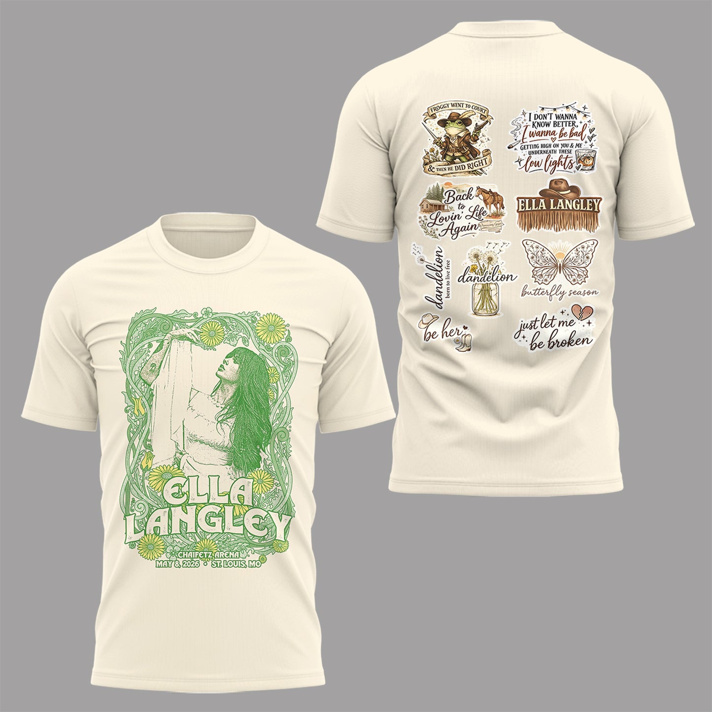 E.Langley “The Dandelion Tour” at Chaifetz Arena Shirt
