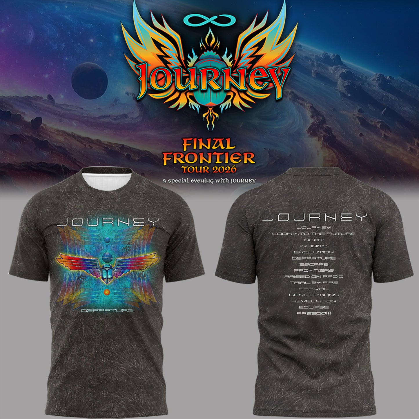 .Limited Edition Final Frontier Tour At Atlantic City Shirt