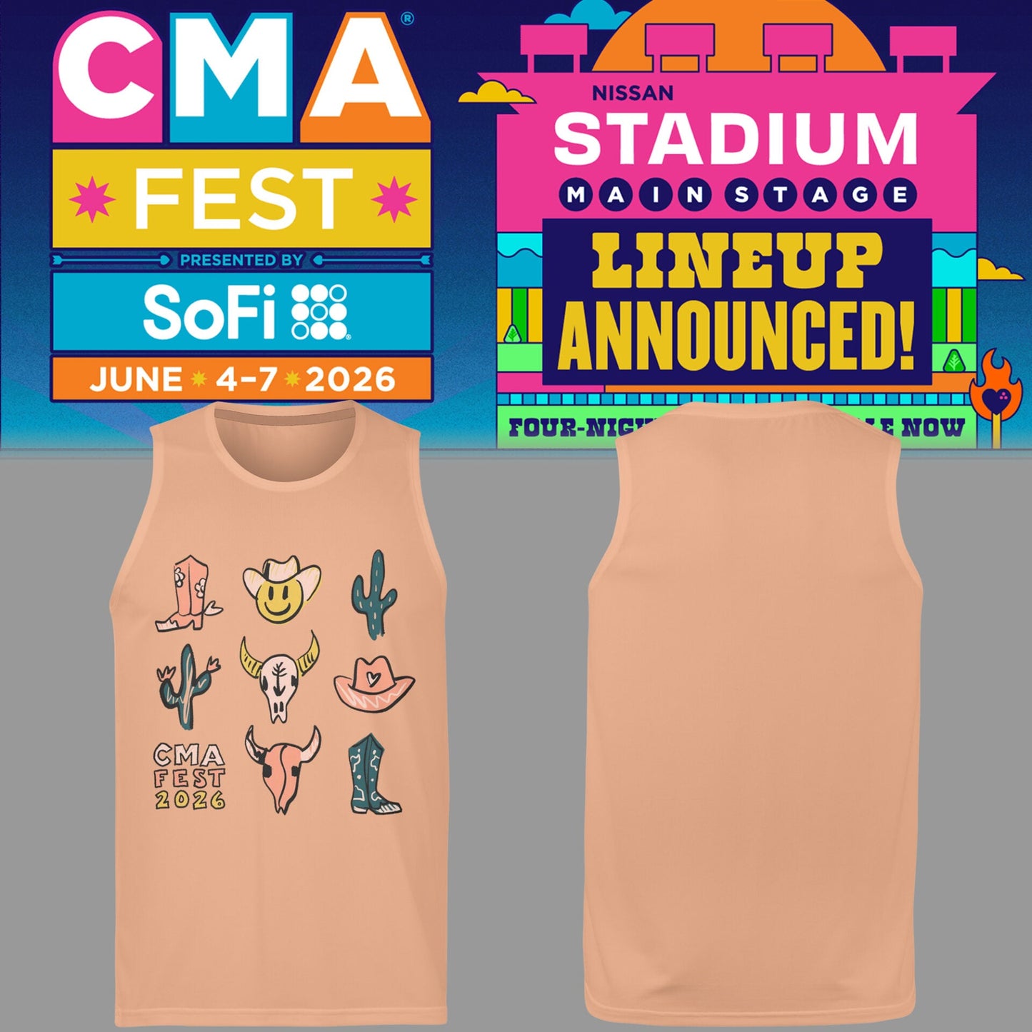 Limited Edition CMA FEST 2026 Jersey-PA060226009