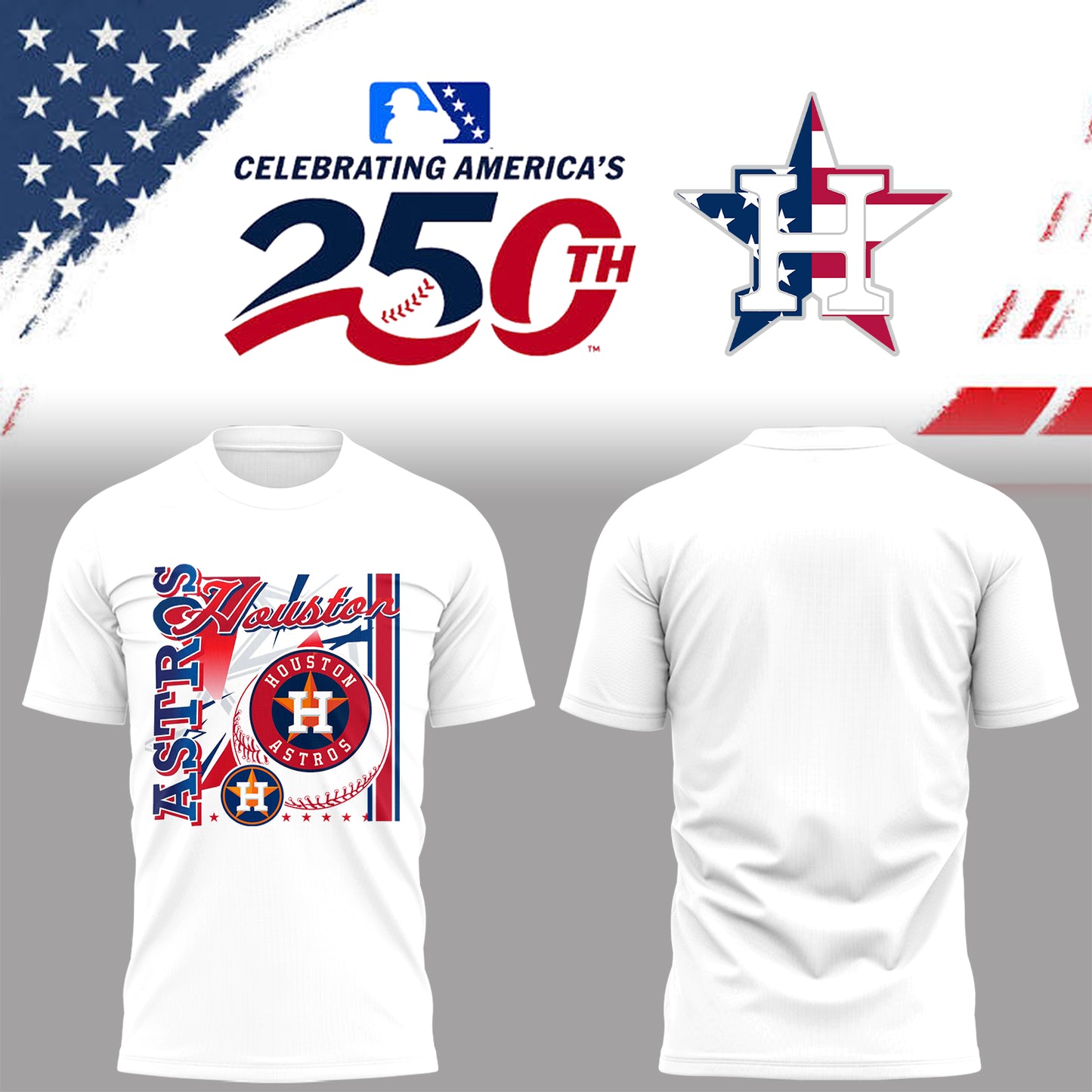 Astros Celebrating America’s 250th 🇺🇸⚾Shirt