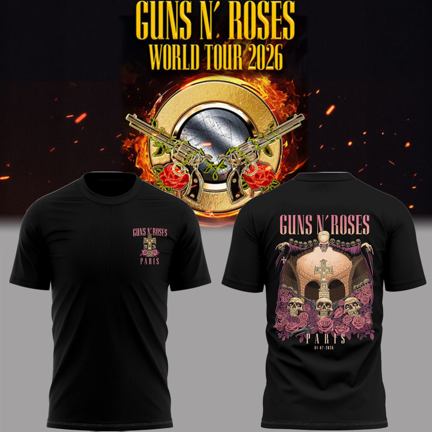 Limited Edition World Tour 2026 Shirt