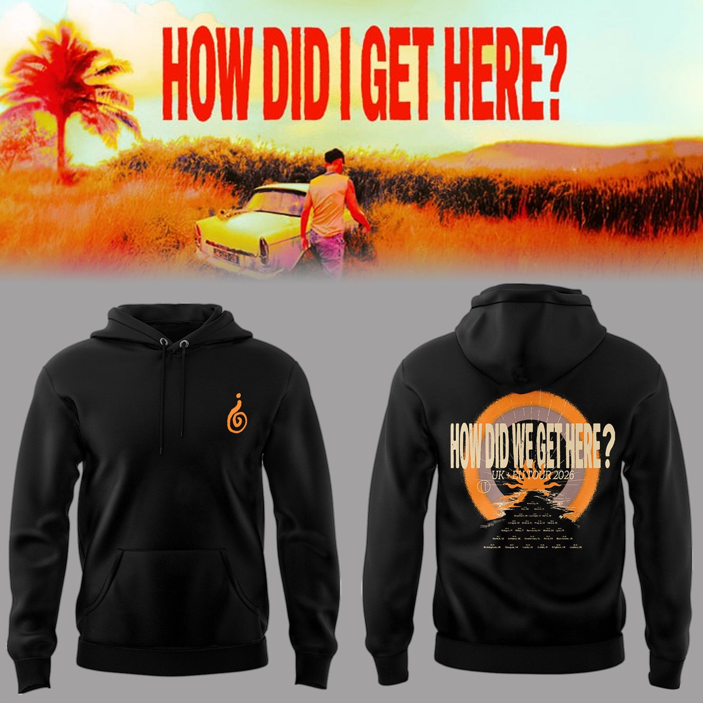 Limited Edition How Did I Get Here? Hoodie