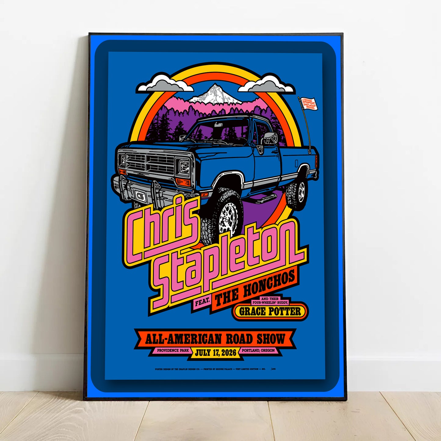 Limited Edition All-American Road Show 2026 in Providence Park Poster