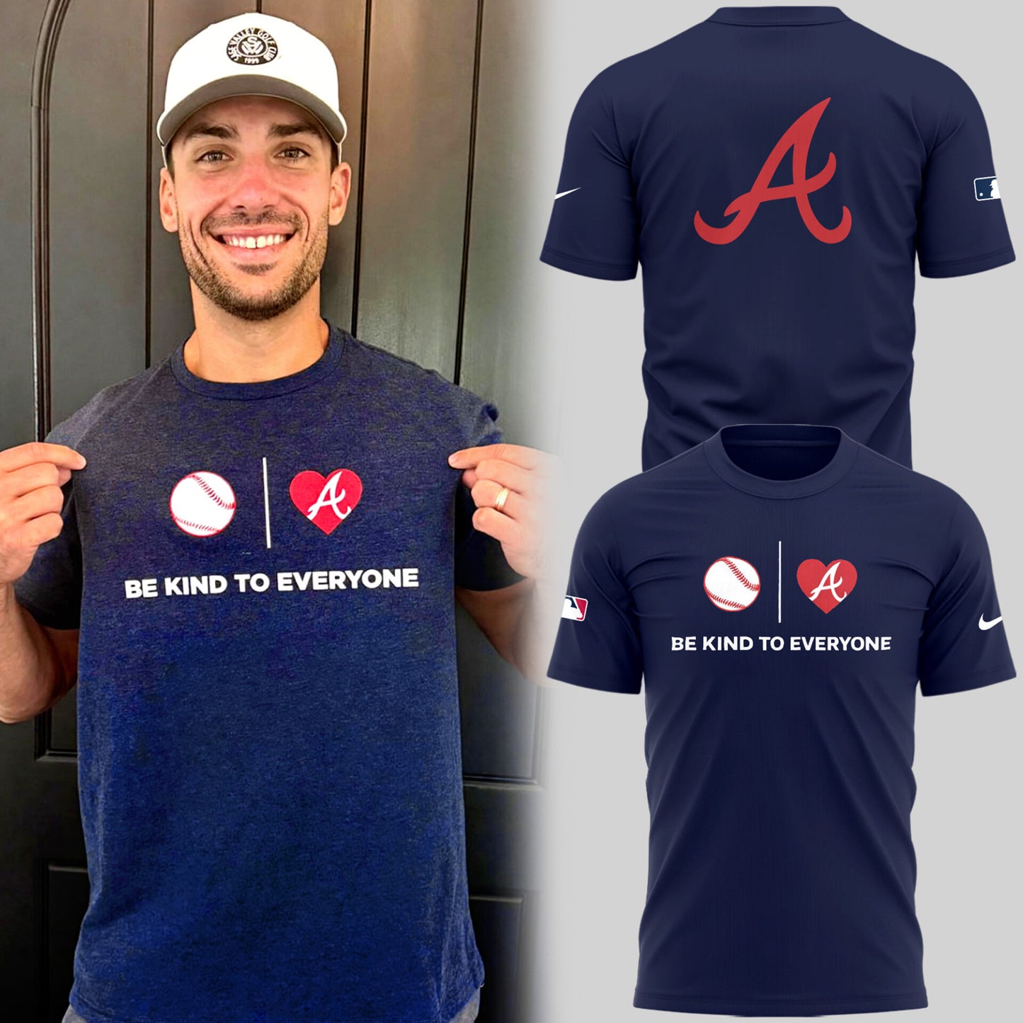 Atlanta ⚾ Be Kind To Everyone TShirt