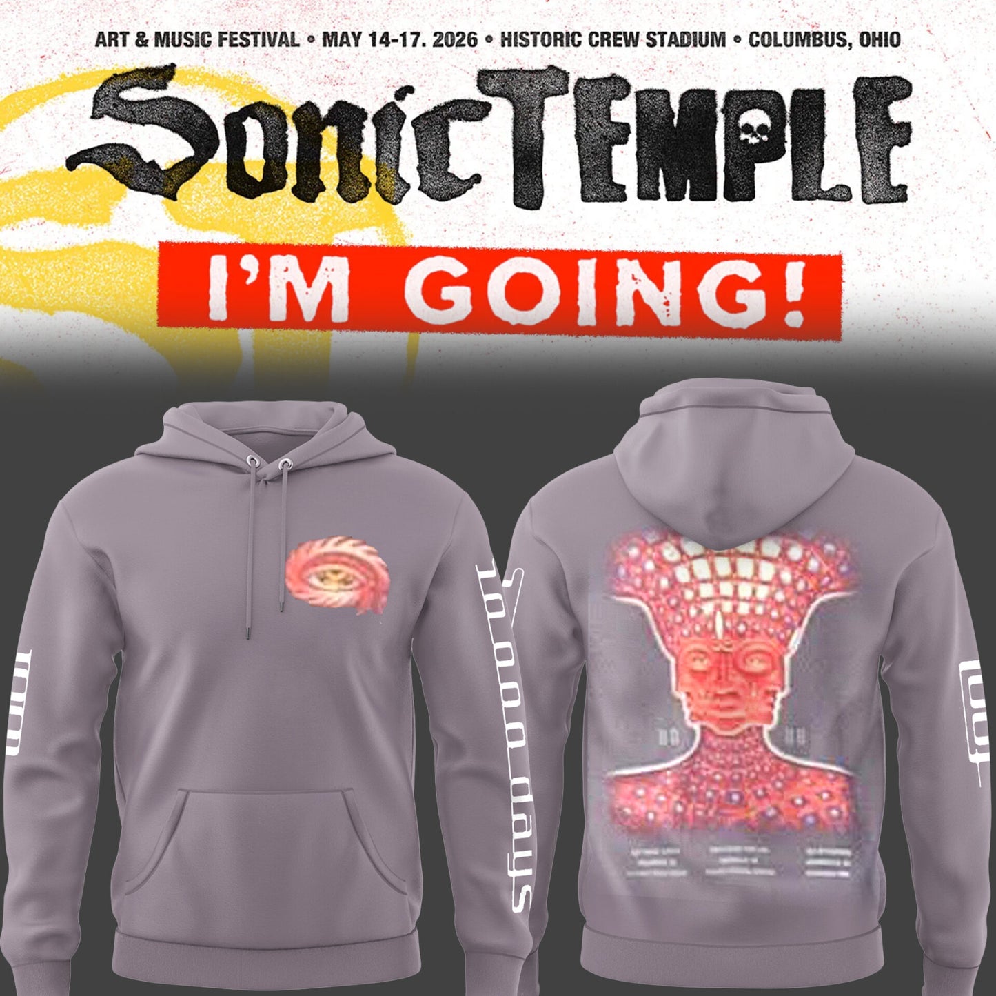 Limited Edition Sonic Temple Festival 2026 Hoodie