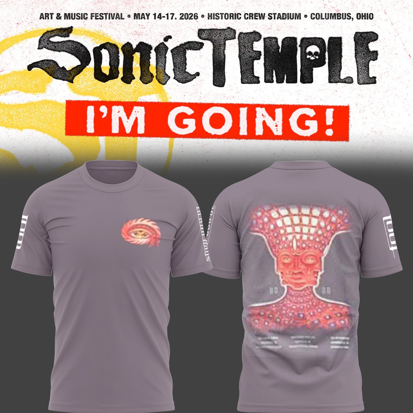 Limited Edition Sonic Temple Festival 2026 Tshirt