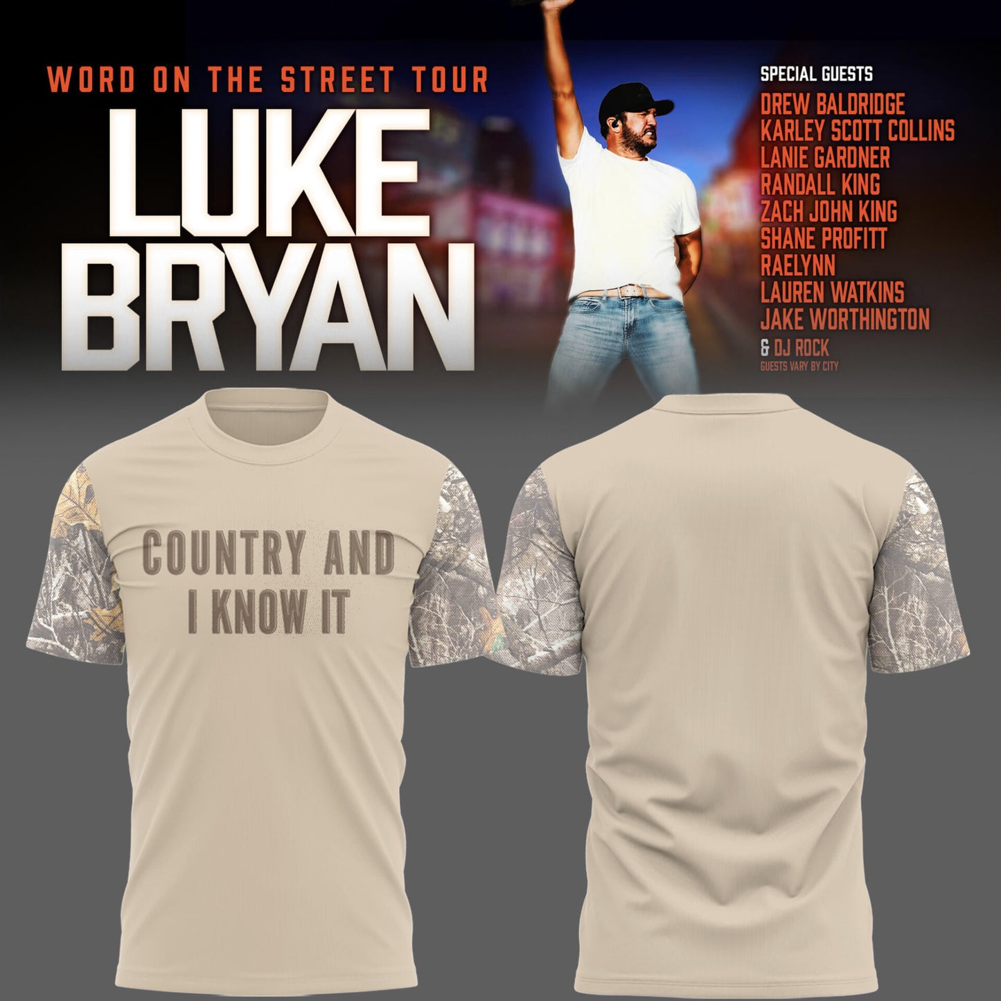 LB “Word On The Street Tour” 🎤🤠 Shirt