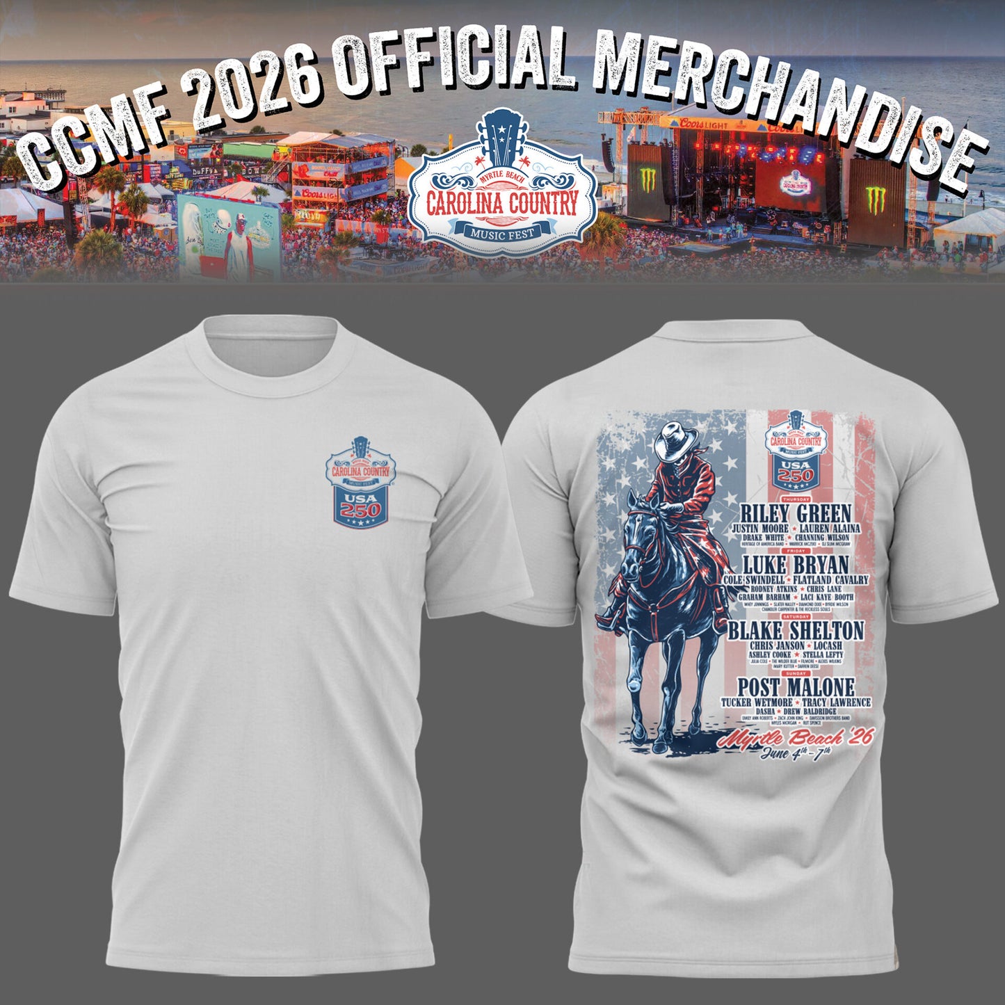CCMF exclusive TShirt