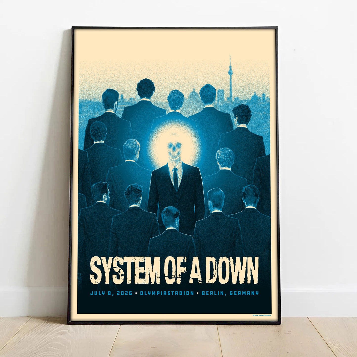 Limited Edition SOAD UK & Europe Stadium Tour 2026 Poster