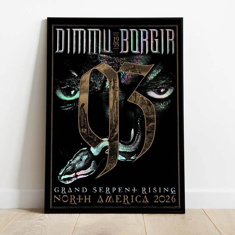 Limited Edition Grand Serpent Rising Tour North America 2026 Poster