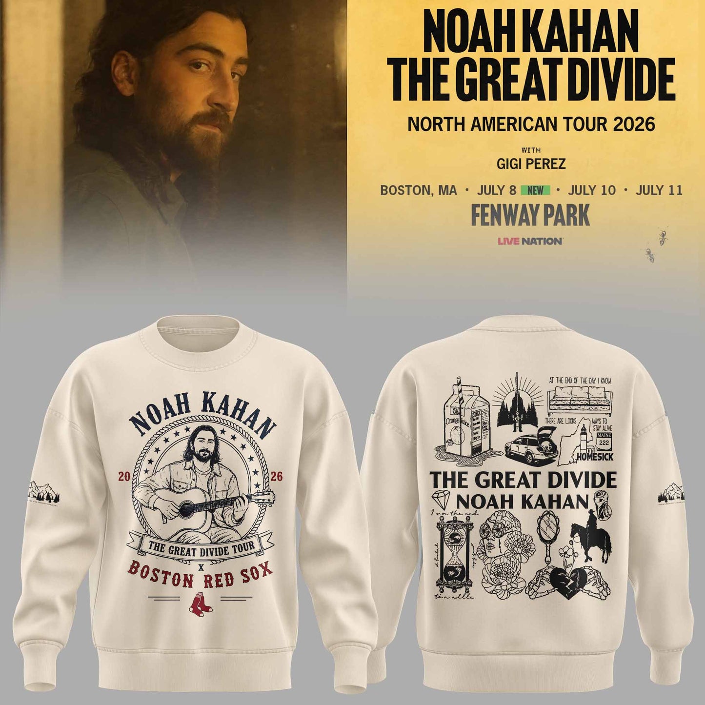 The Great Divide Tour 2026 Limited Sweater