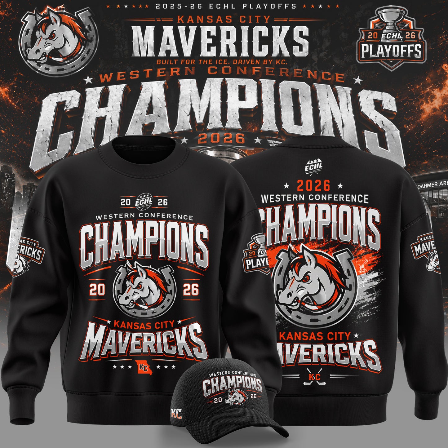 2026 Western Conference Champions Sweater