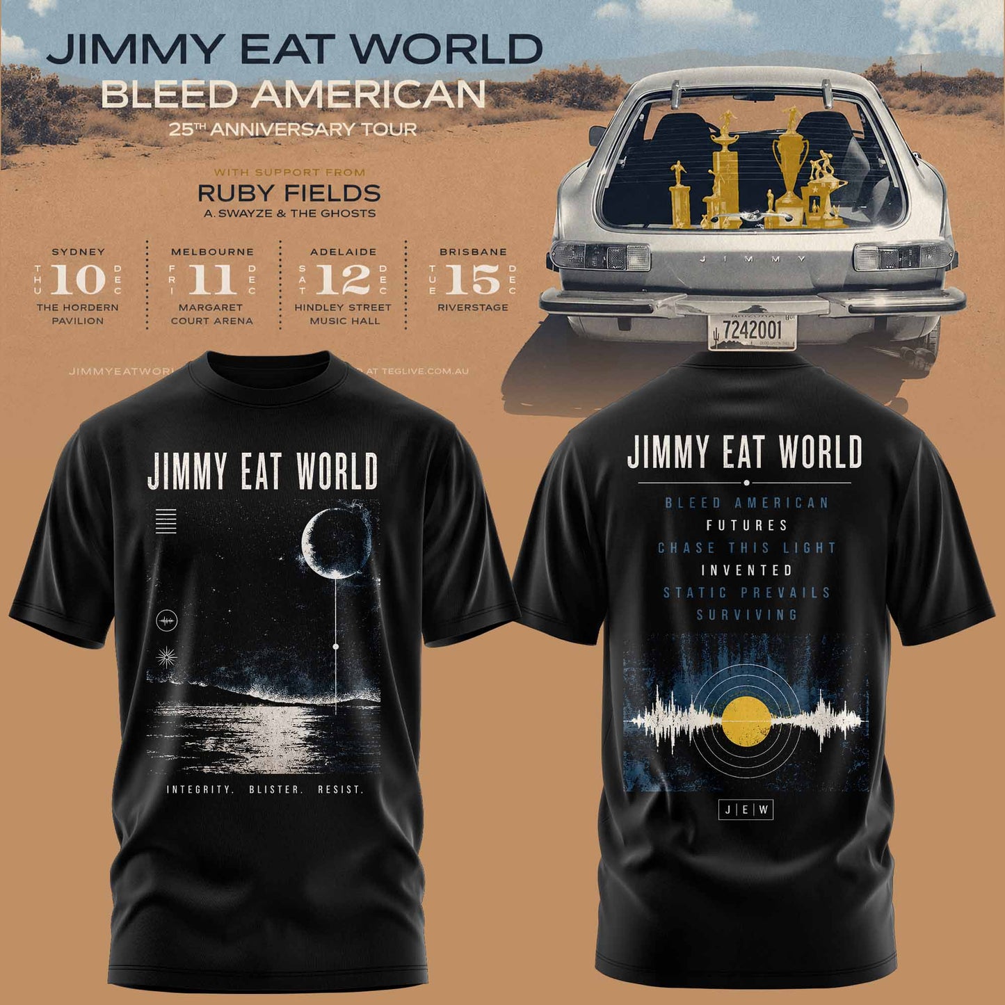JEW – BLEED AMERICAN 25 YEARS TEE