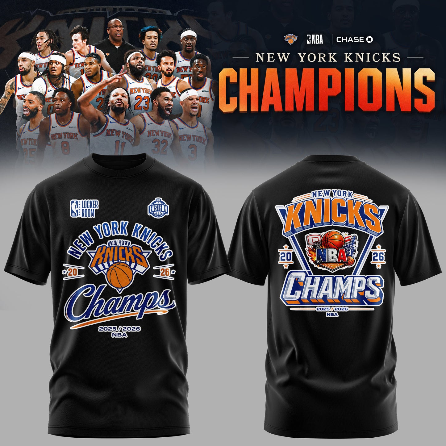New York Knicks Eastern Conference Champions Edition 4 Tshirt