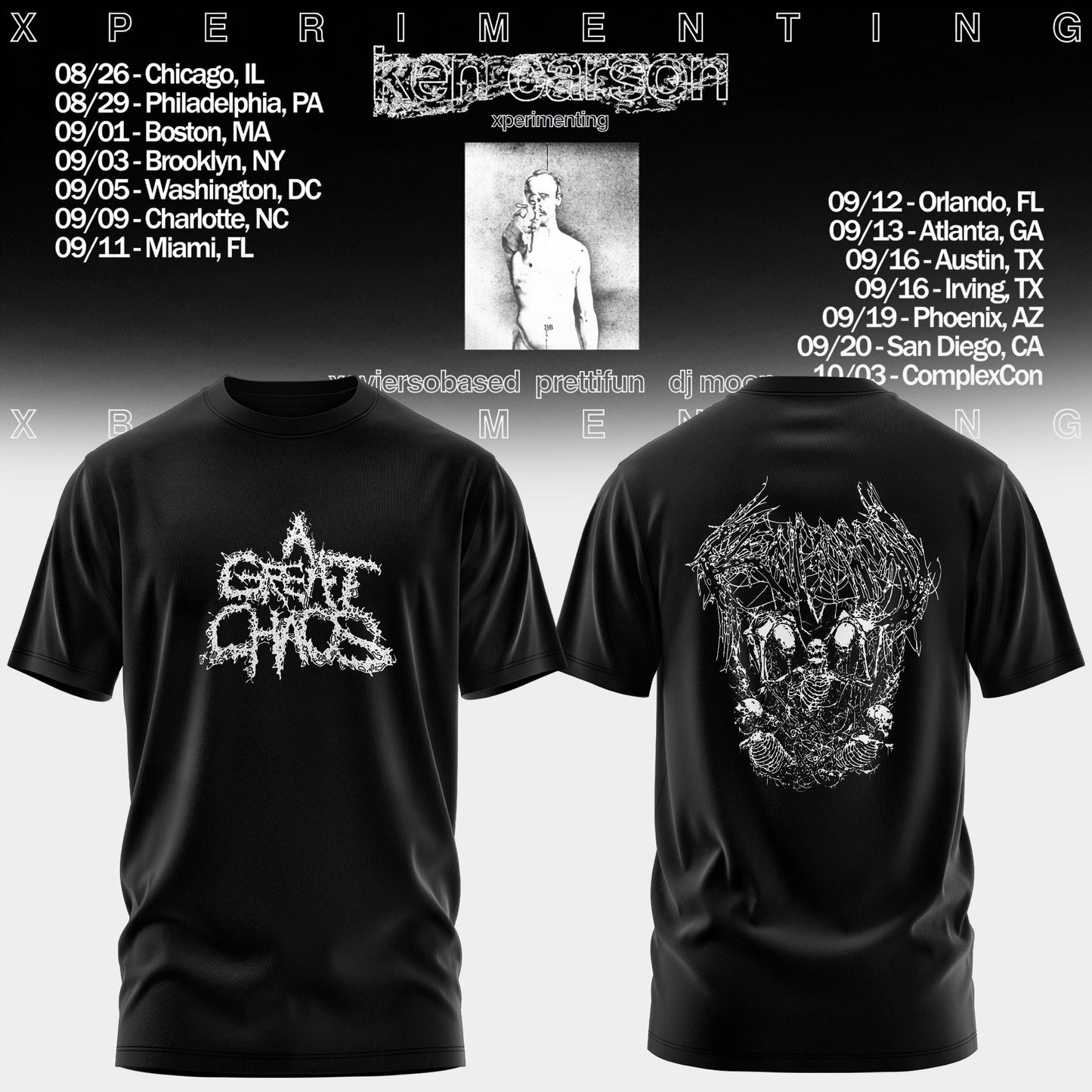 Xperimenting Tour T-shirt