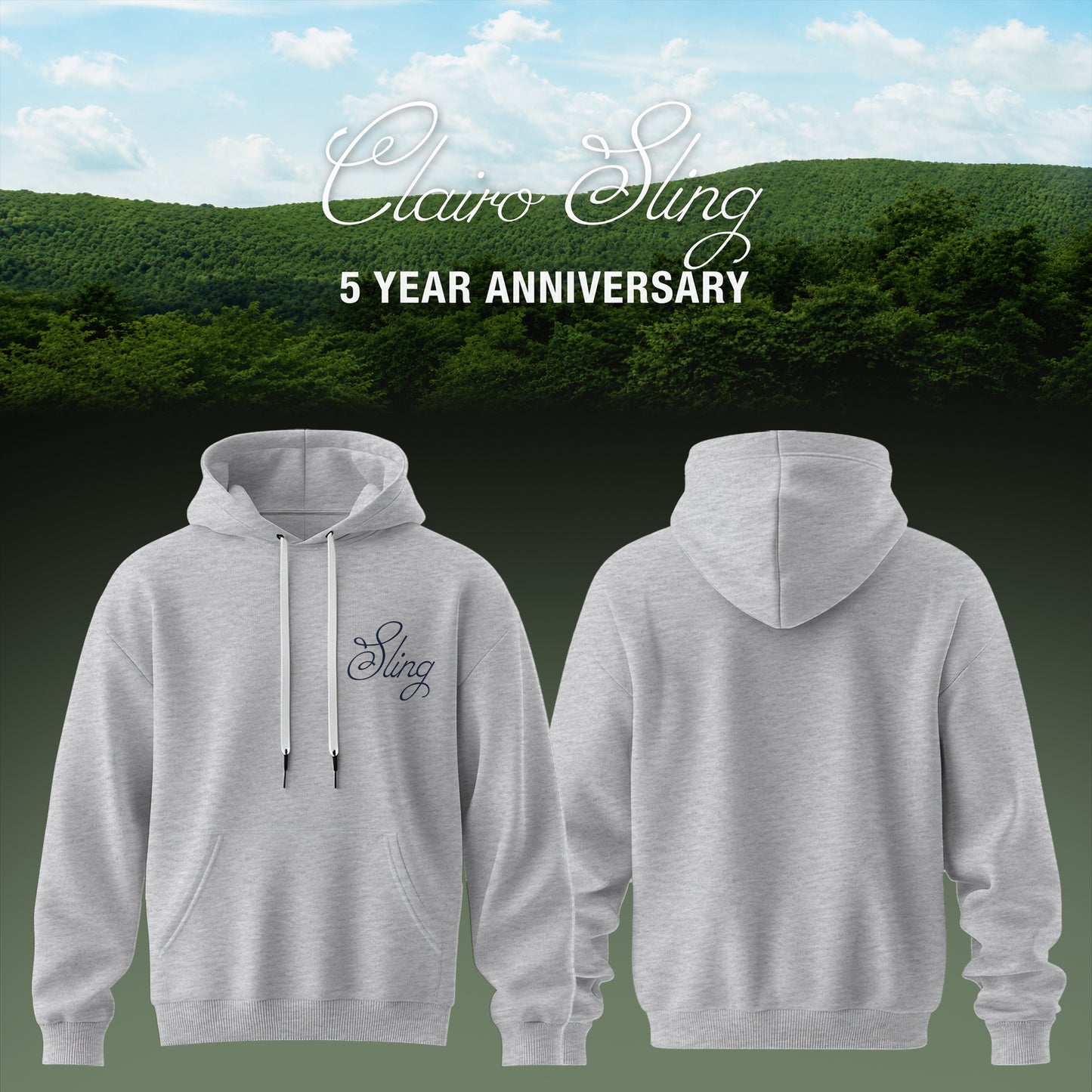 Sling 5 Year Anniversary Premium 3D Hoodie – Style 2