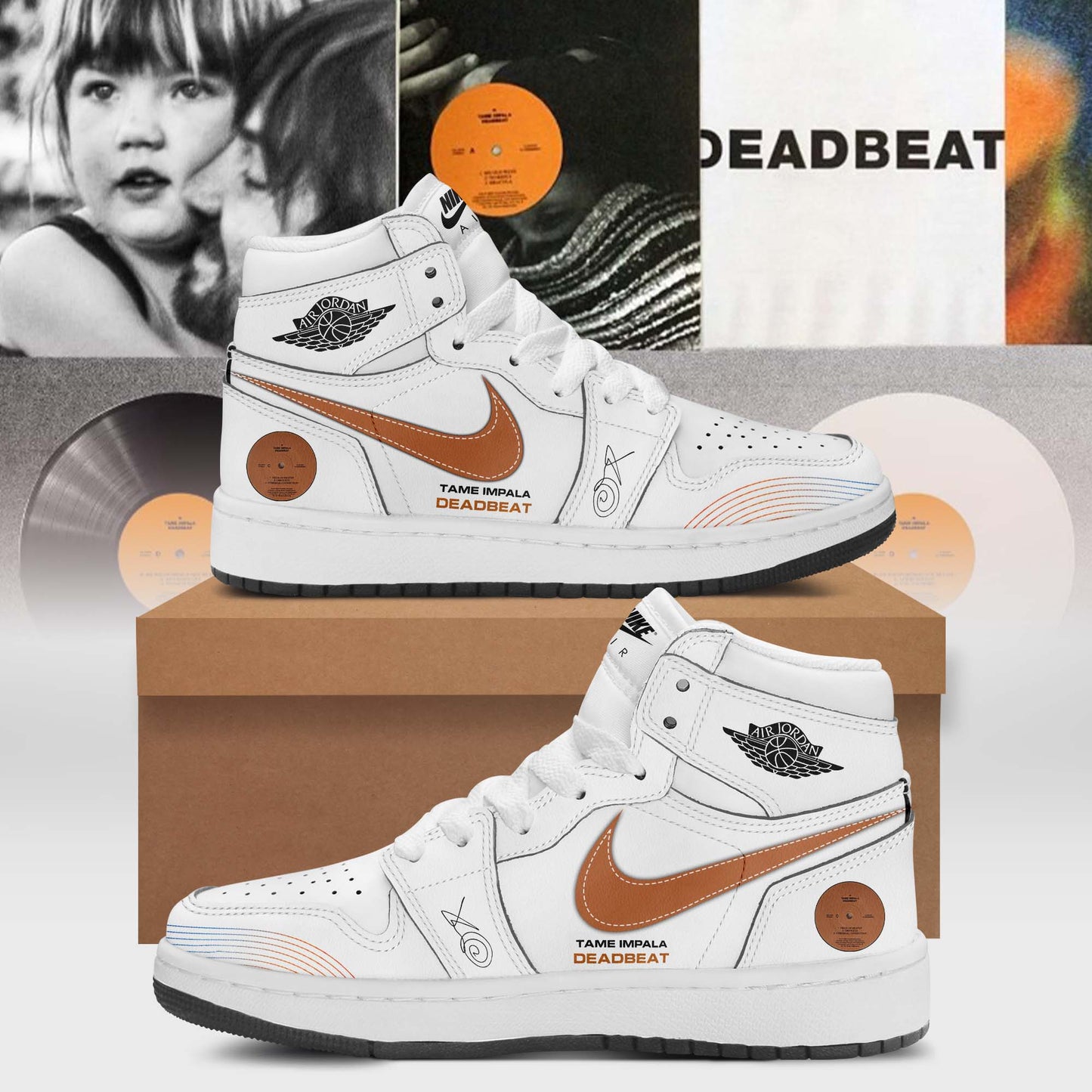 Tame Impala “Deadbeat Tour” Shoes JD1