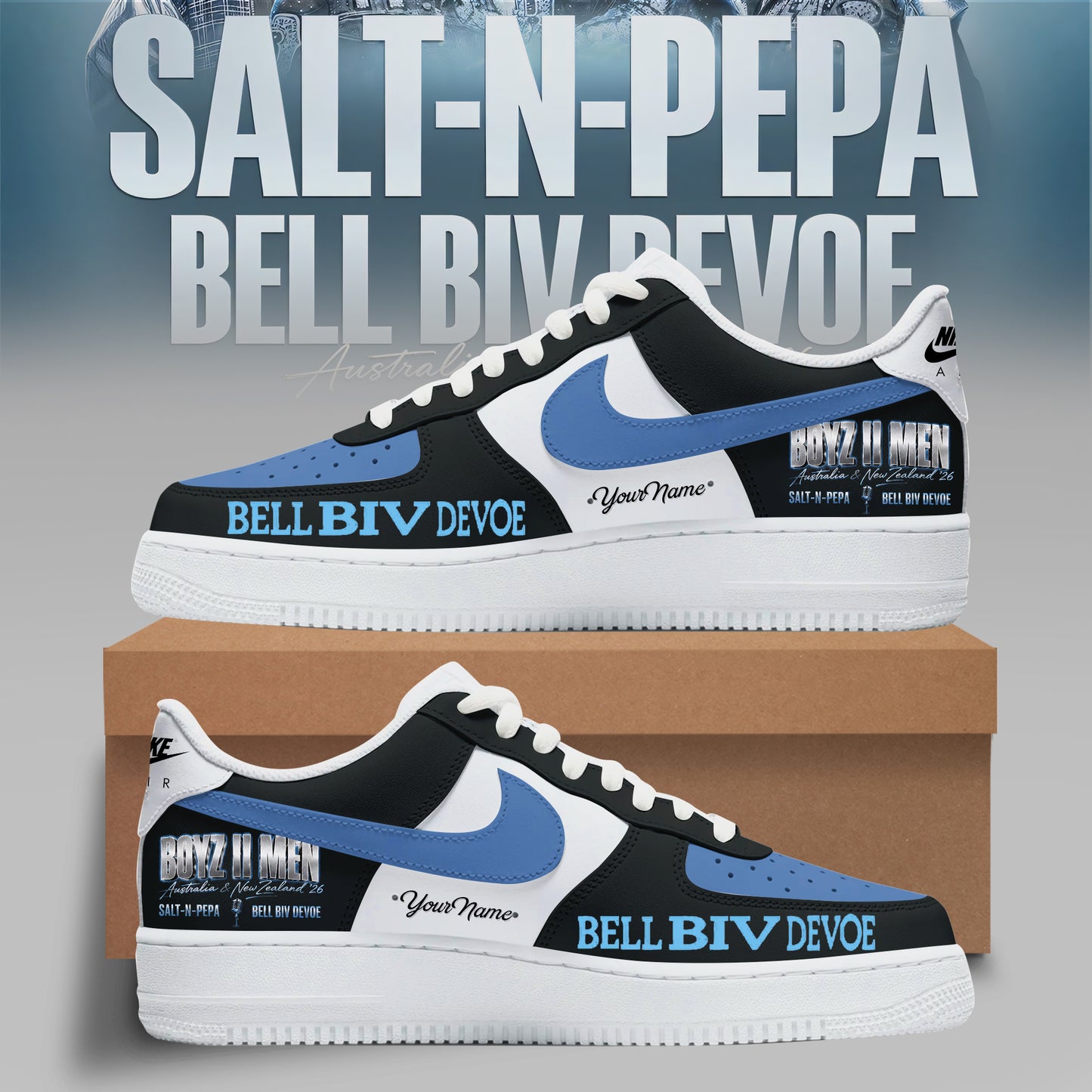 SALT-N-PEPA • BOYZ II MEN • BELL BIV DEVOE COLLECTION SHOES