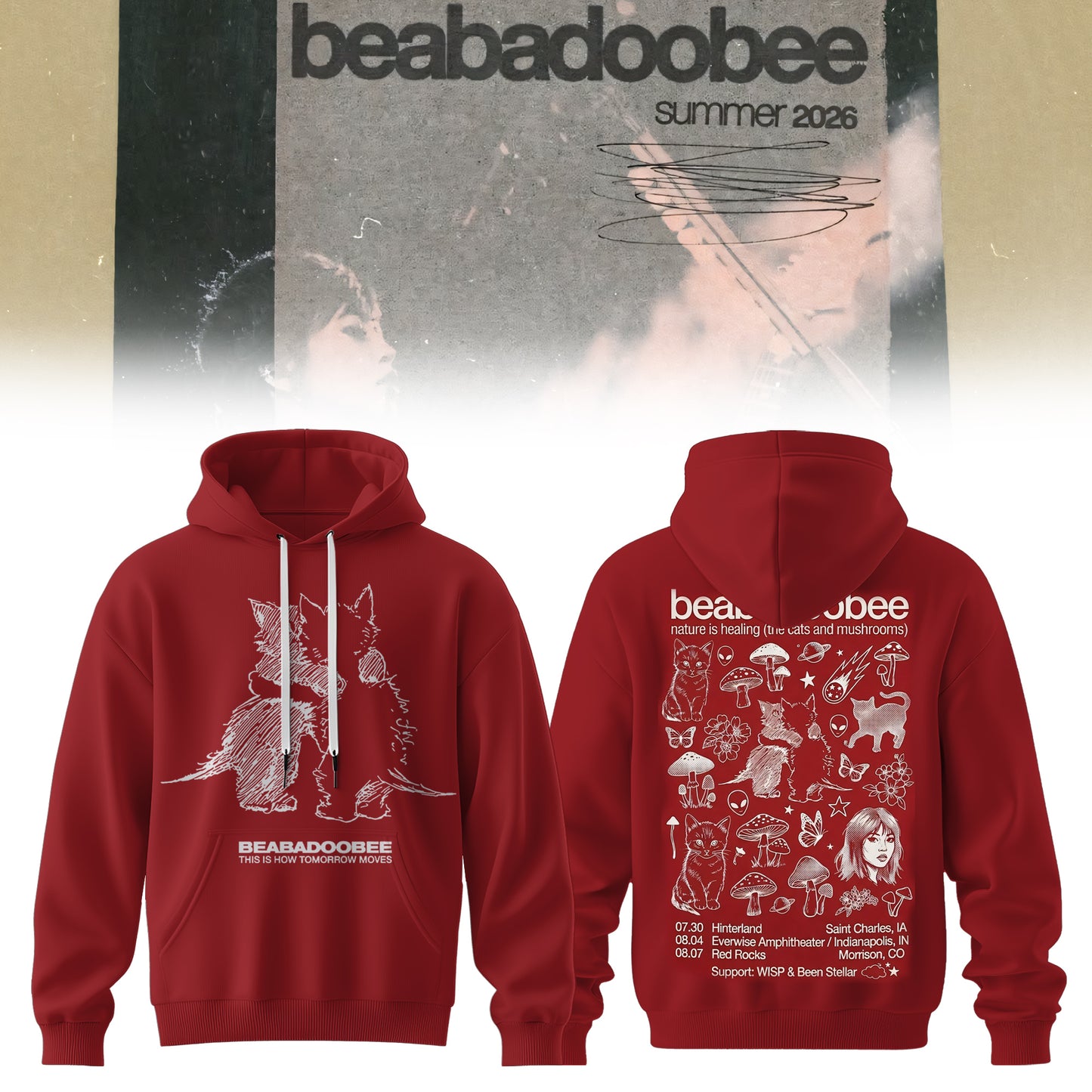 Beabadoobee Summer 2026 Collection Hoodie