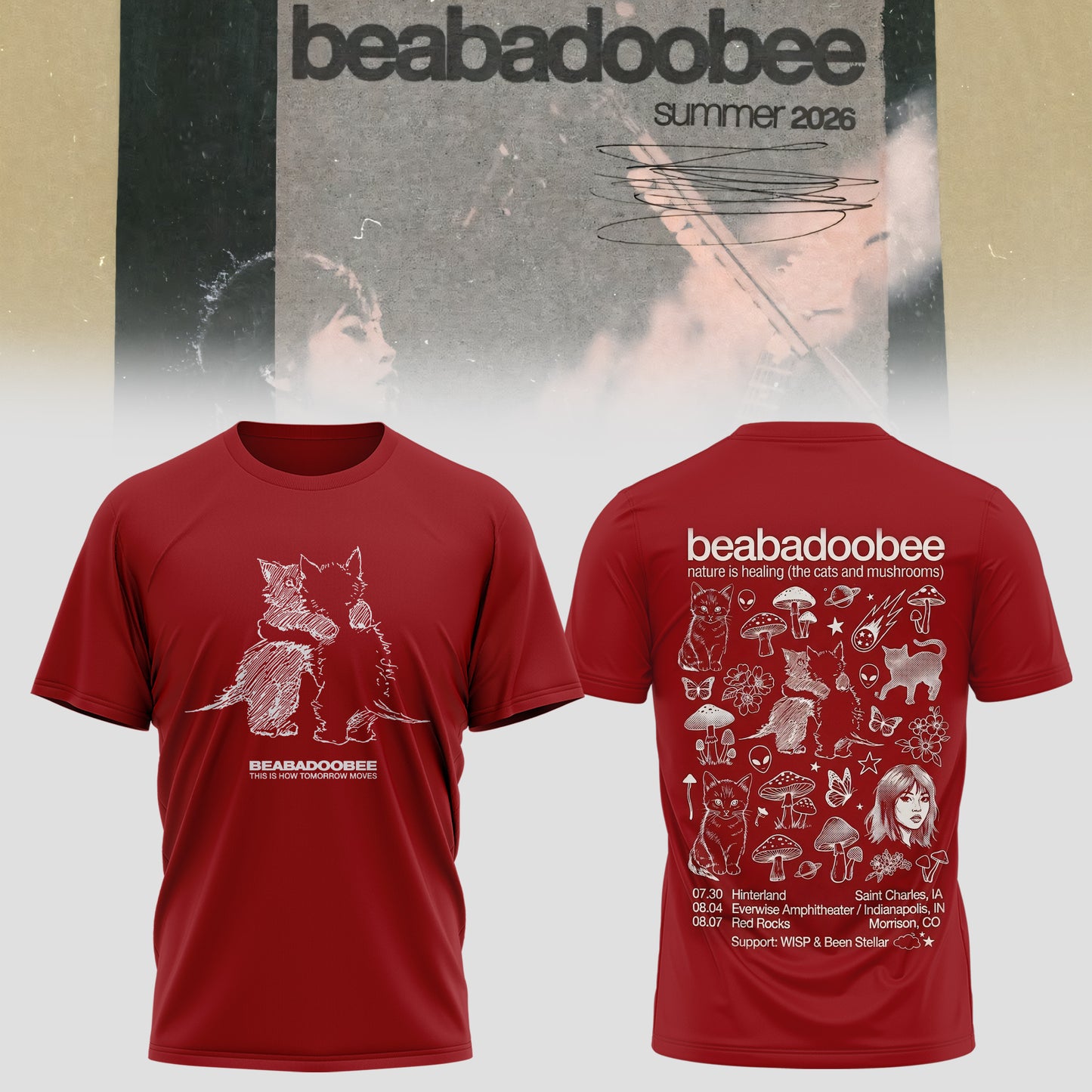 _Beabadoobee Summer 2026 Collection Tee
