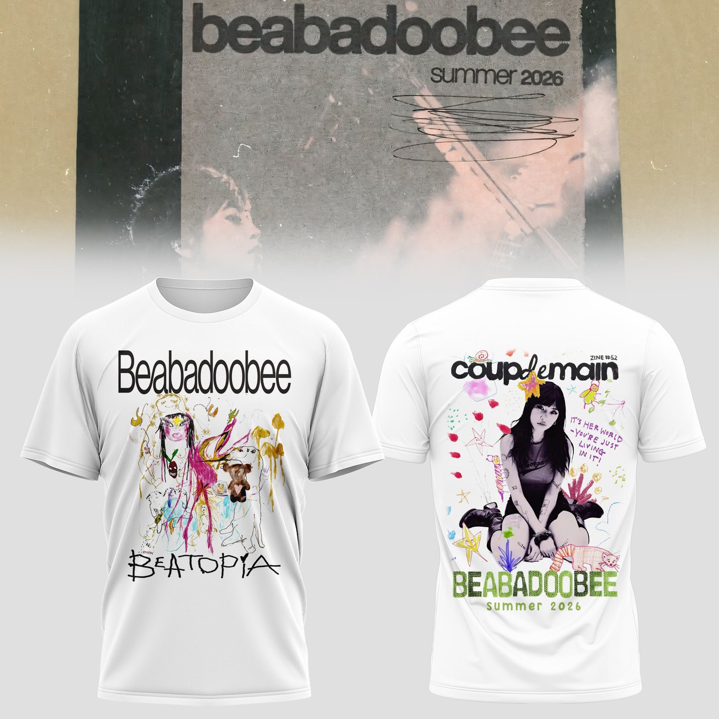 _Beabadoobee Summer 2026 Collection Tee