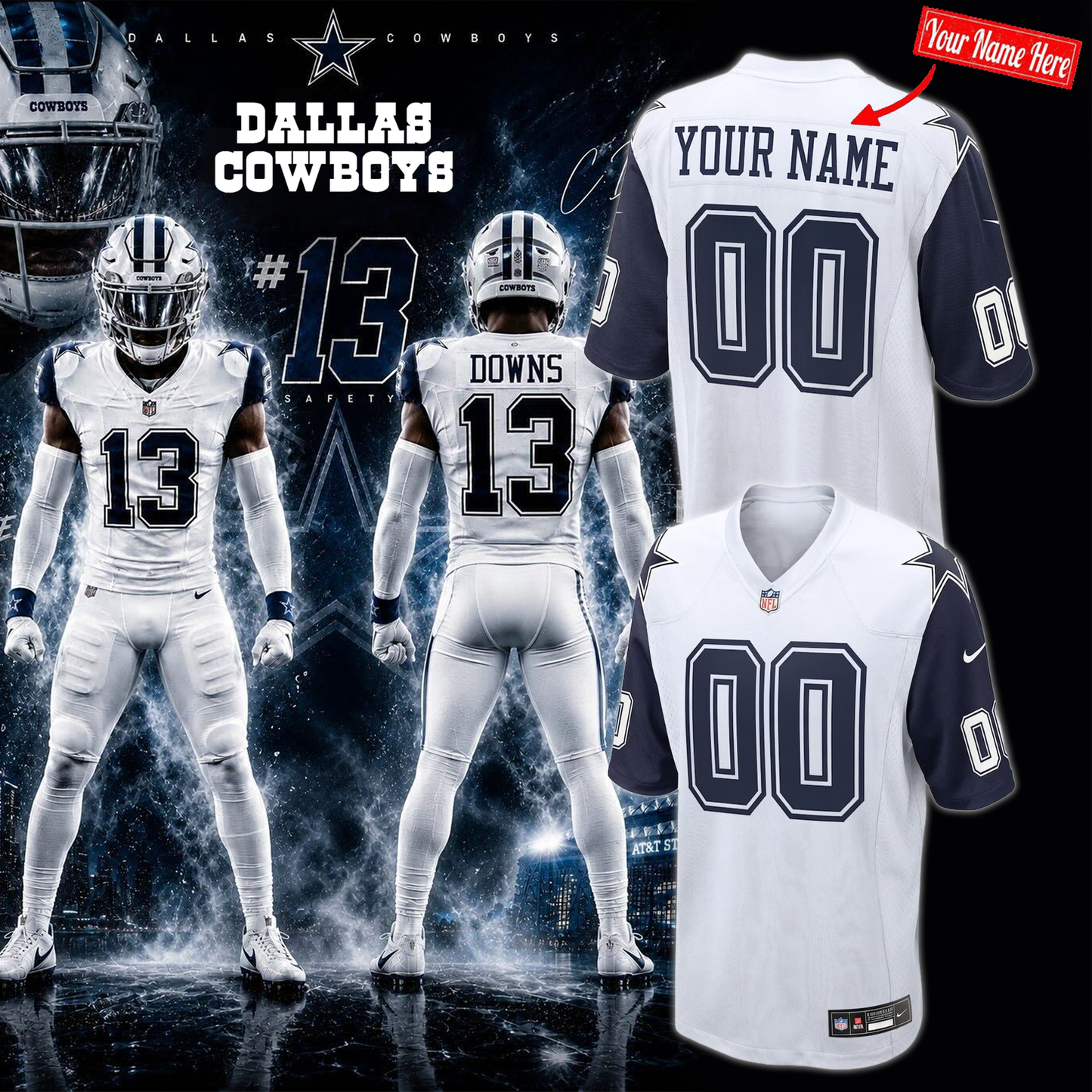 Special Edition 2026 Rivalries Dallas Cowboys Football Jersey
