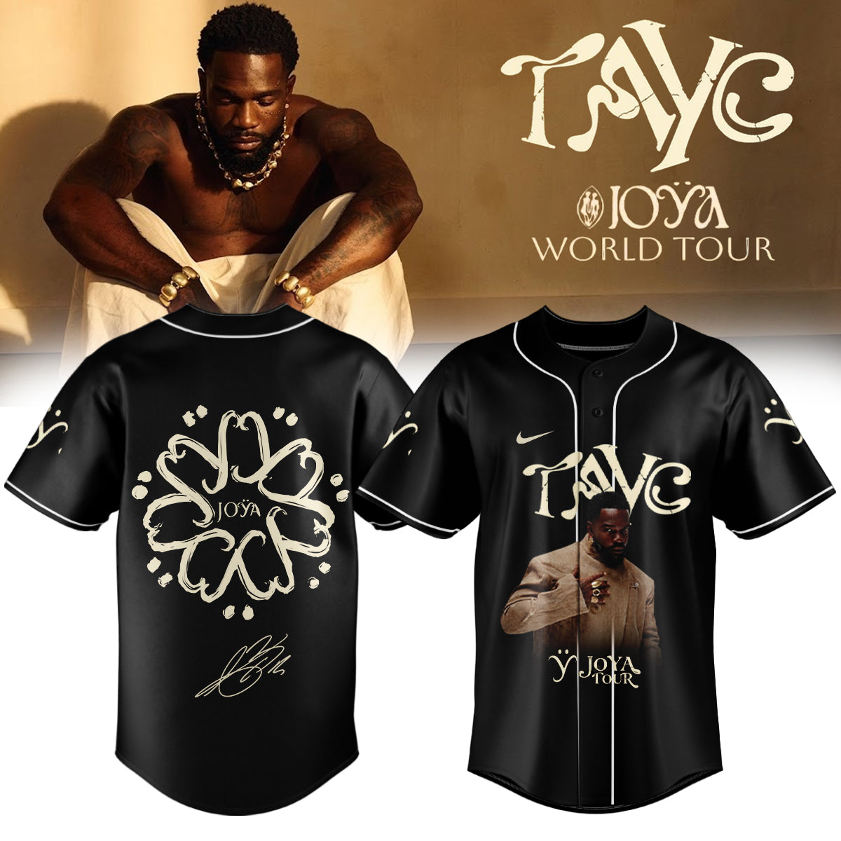 ,,..Tayc – JOŸA TOUR Limited Edition Signature – Jersey
