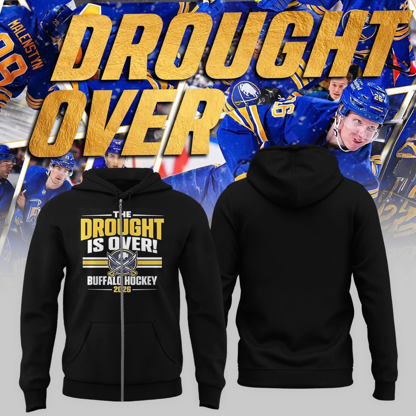 Sabres Playoff Pursuit ZipHoodie