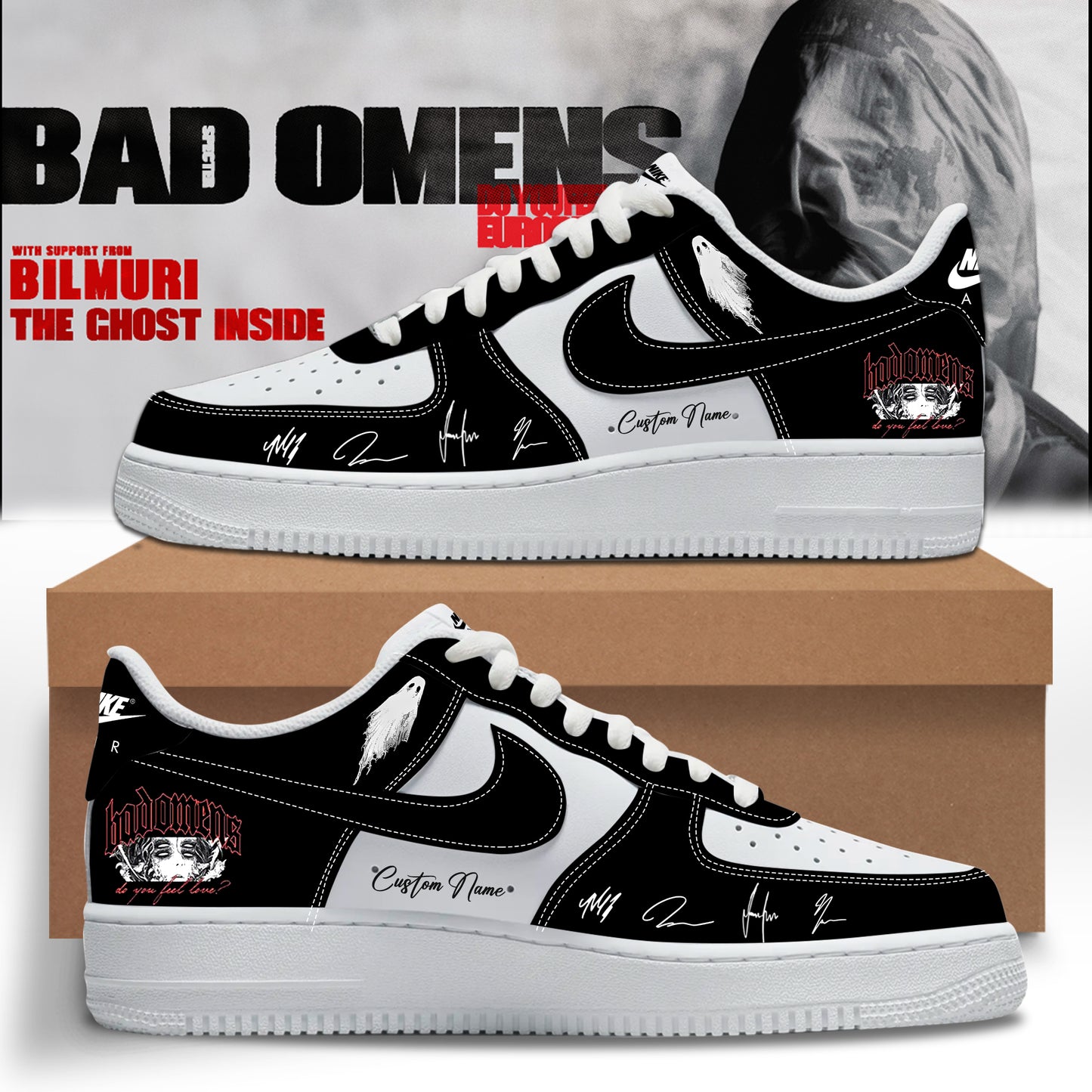 Bad Omens Do You Feel Love Tour Shoes
