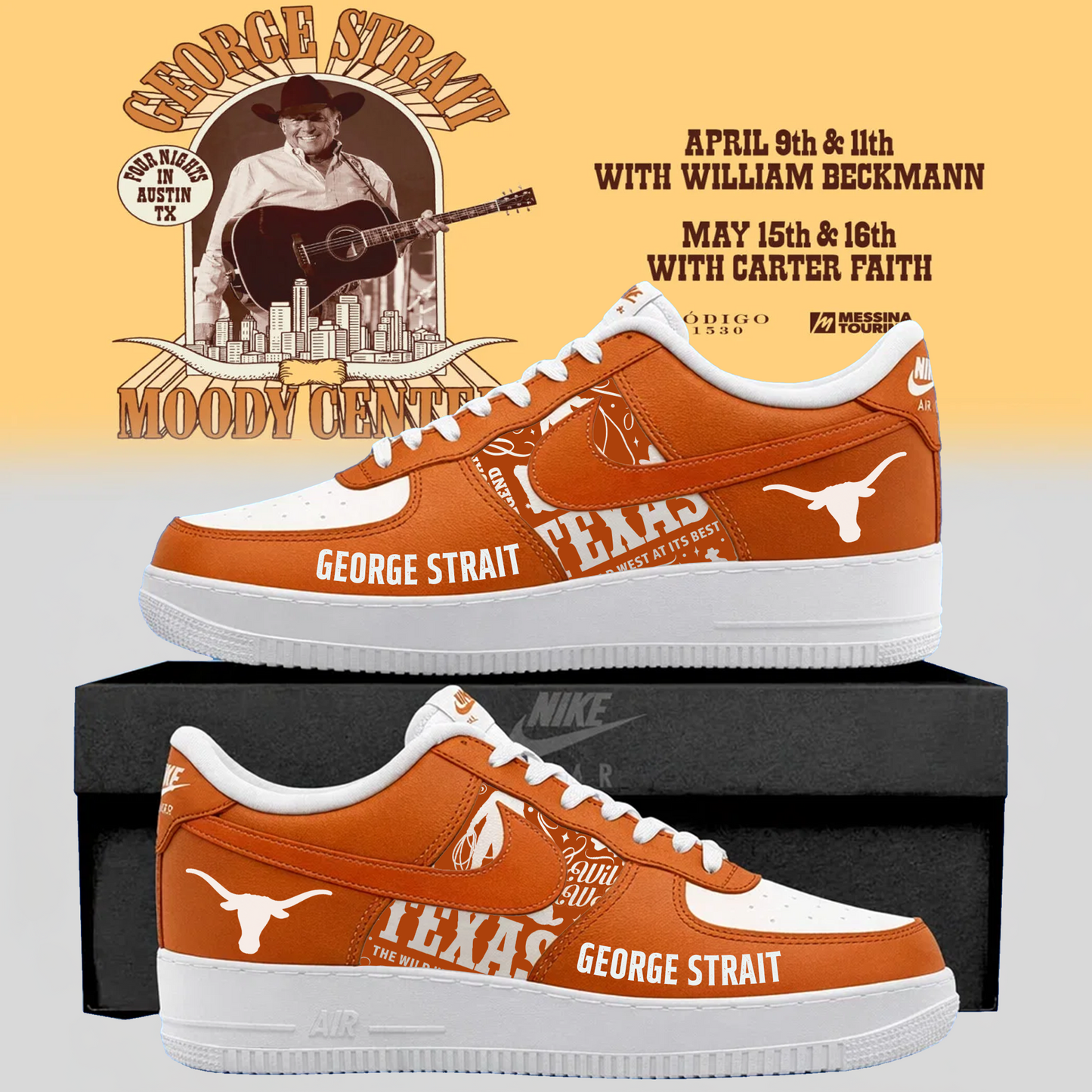 Texas GS returns to Moody Center on May 15 & 16 SNEAKERS