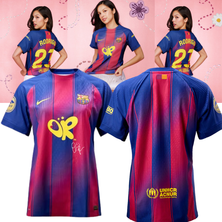 _FCB x Olivia _Rodrigo Limited Signed Jersey 25/26