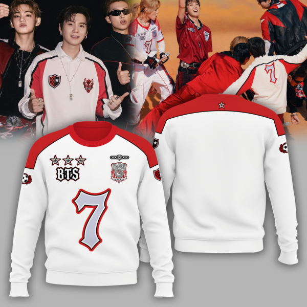 BTS FIFA World Cup Finals Half-Time Show Limited Edition Sweater