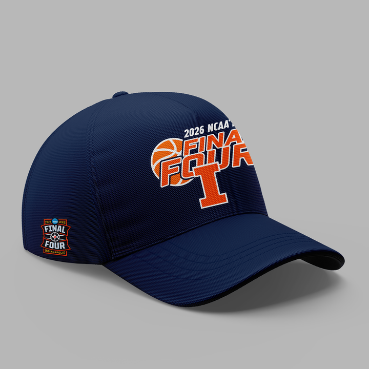 09.Illinois Fighting Illini 2026 Men's Basketball Tournament March Madness Final Four T-Shirt