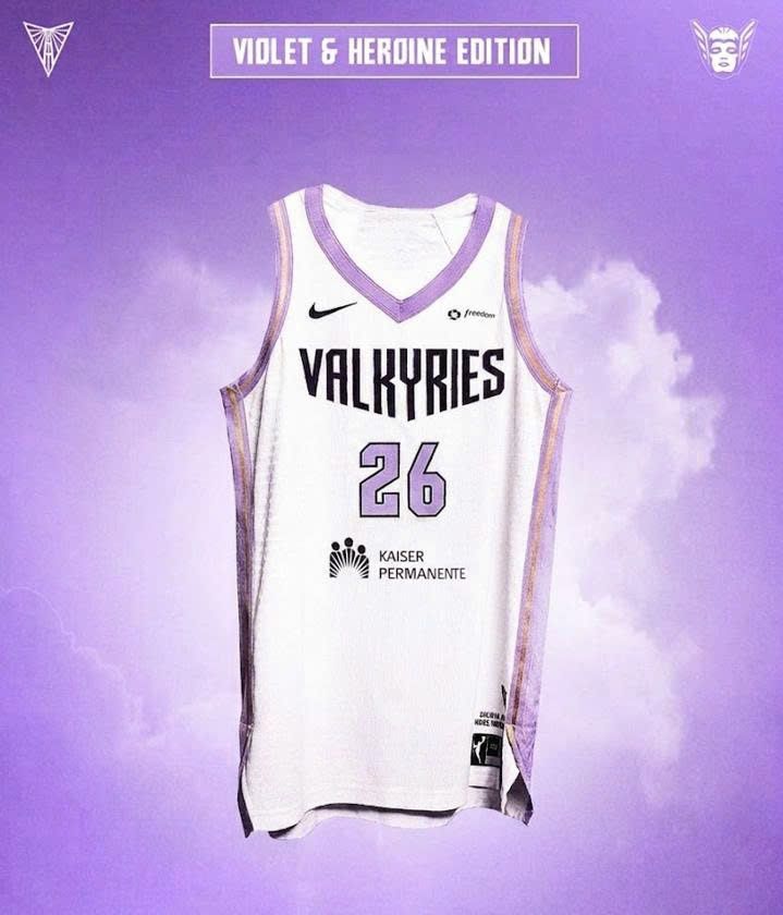 Limited edition Custom Jersey Valkyries Violet and Heroine edition is here!