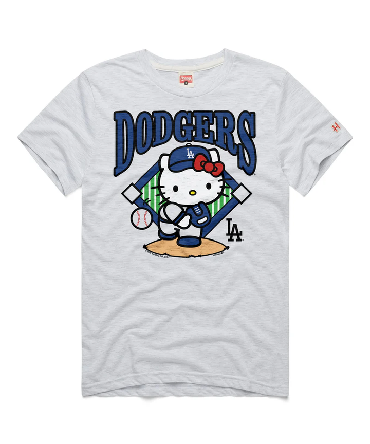 Exclusive Hello Kitty x Los Angeles Dodgers First Pitch Tee