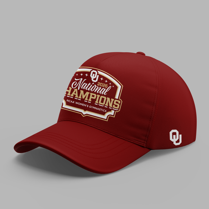 Oklahoma Sooners Champion 2026 NCAA Women's Gymnastics National Champions- sweatshirt