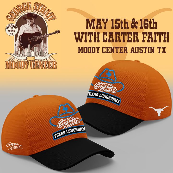 Limited edition G Strait x Texas Longhorns 2026 -CAP