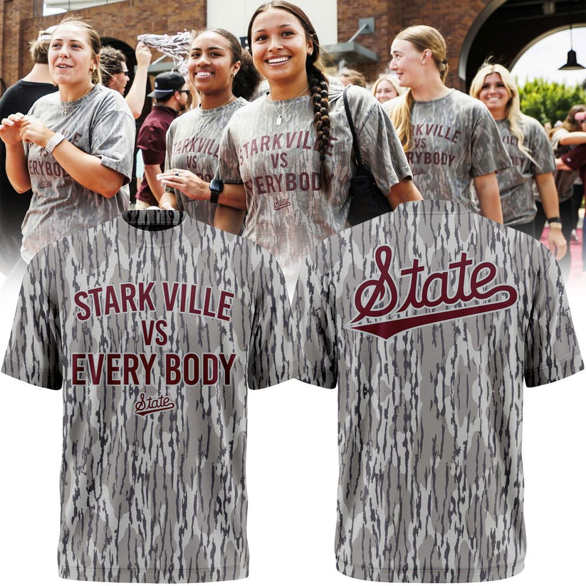 Mississippi State Softball Exclusive 2026 T-Shirt Camo