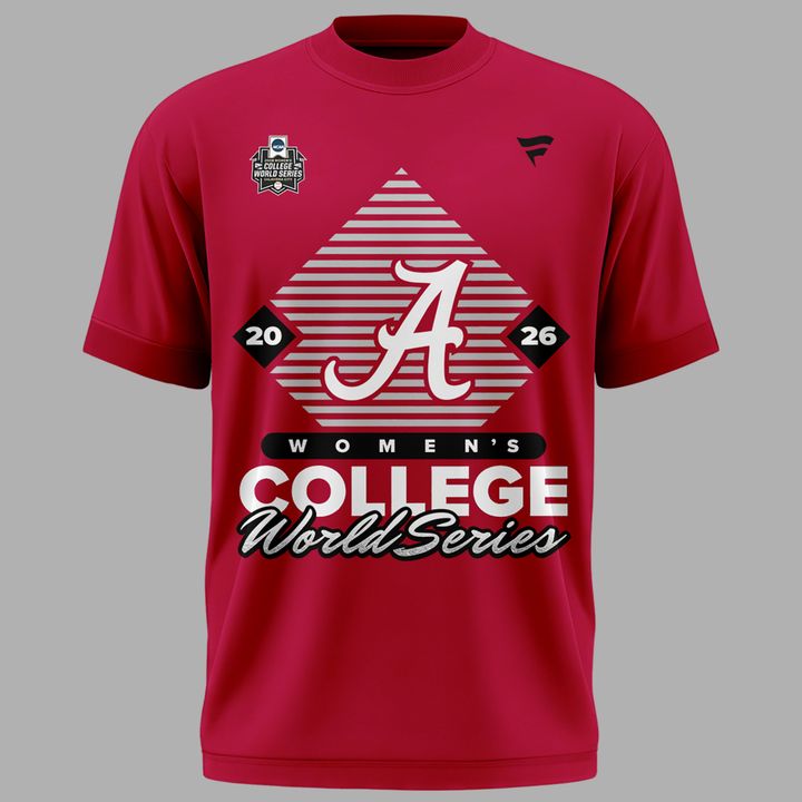 2026 Exclusive Alabama Crimson Tide softball Women’s College World Series T-Shirt for fans