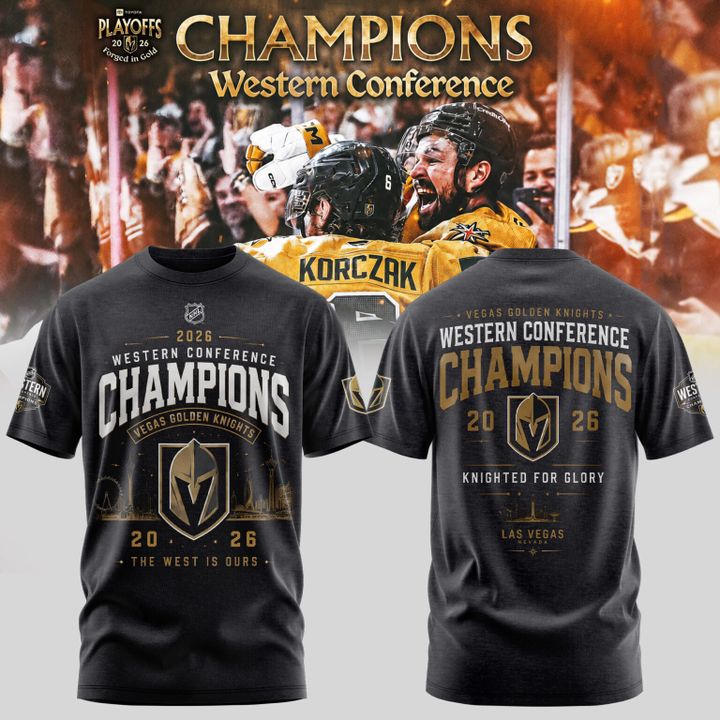 4. VGK 2026 Western Conference Champions T-Shirt