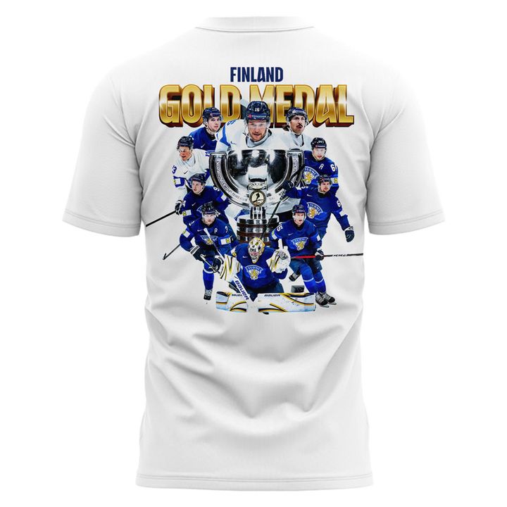 Leijonat Champions 2026 White T-Shirt