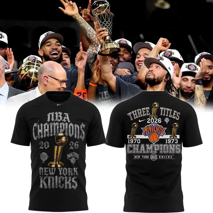 NY Knicks 2026 Finals Champions Limited Edition Locker Room Tshirt
